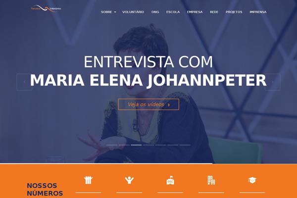 Philanthropy-parent theme site design template sample