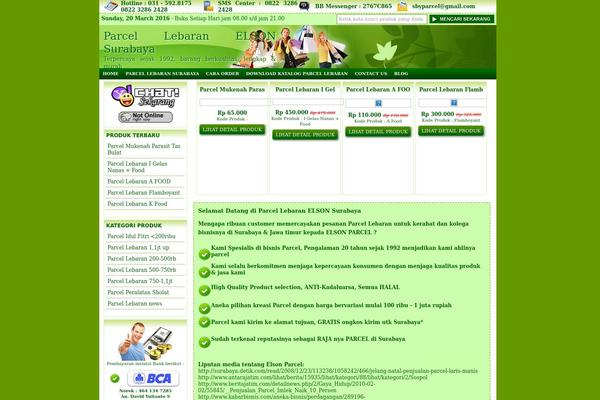parcellebaran.net site used Indostore3