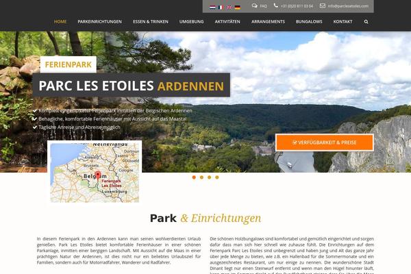 parclesetoiles.de site used Eurotheme