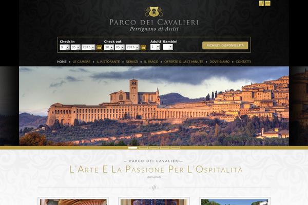 Amadeus theme site design template sample