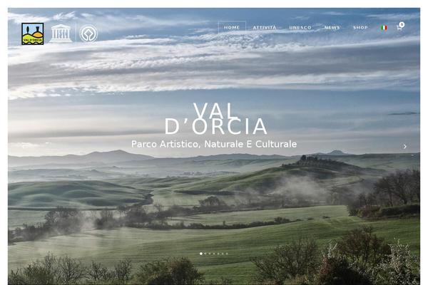 Borderland theme site design template sample