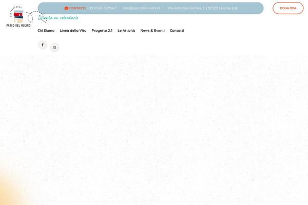 Site using Elementor plugin