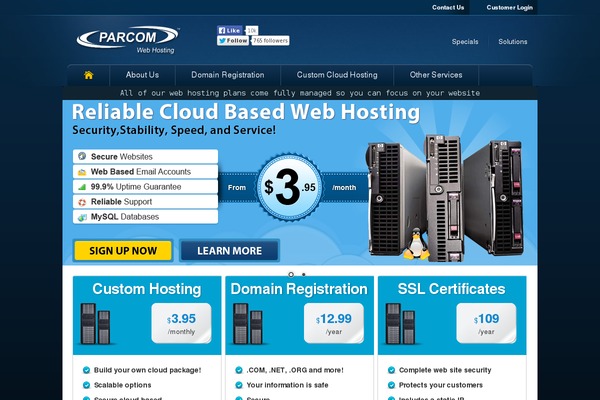 parcomtheme theme websites examples