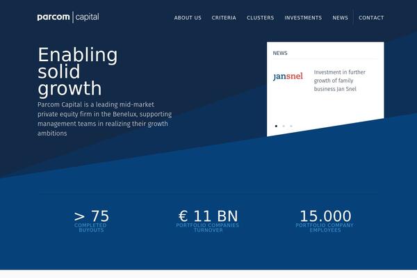 parcomcapital.com site used Parcom
