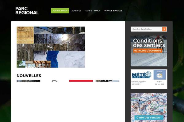 Outdoor theme site design template sample