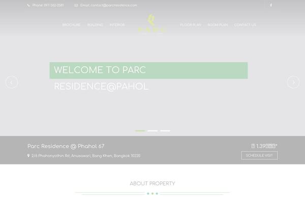 parcresidence.com site used Smart-estate