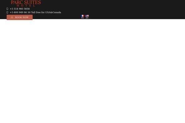 Site using Uxper-booking plugin