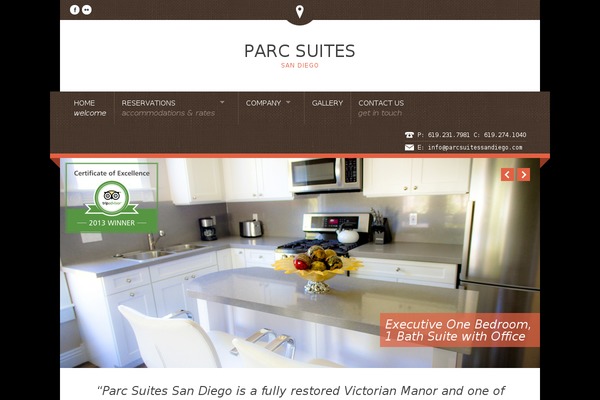 Nice Hotel theme site design template sample