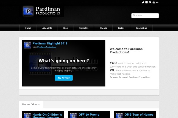 pardimanproductions.com site used Primero