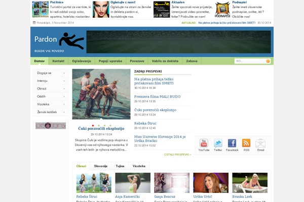 Forester theme site design template sample
