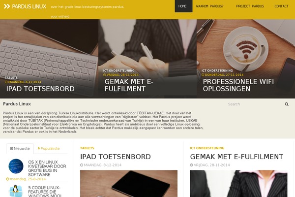 Fullby theme site design template sample