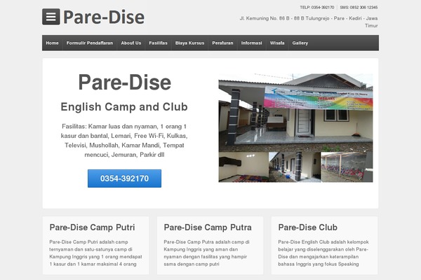 Responsive theme site design template sample