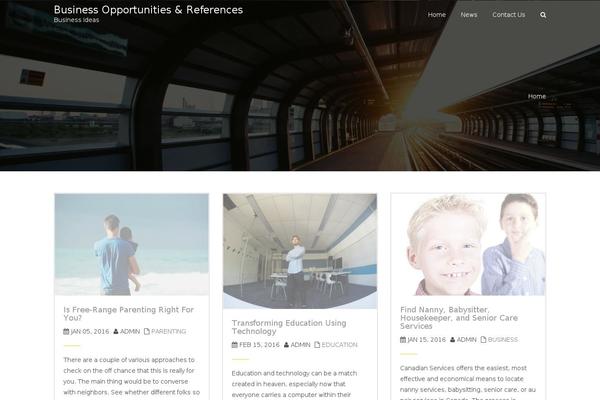 Alchem theme site design template sample