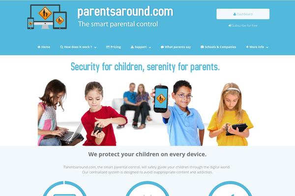 parentsaround.com site used Rt_acacia_wp