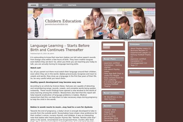 parentschoiceforkids.biz site used Education_wp_theme_2