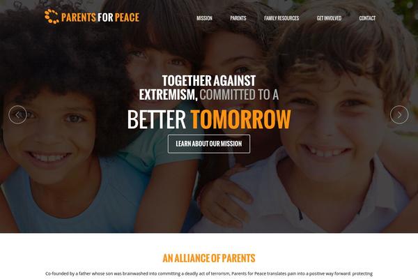 parentsforpeace.com site used Parents