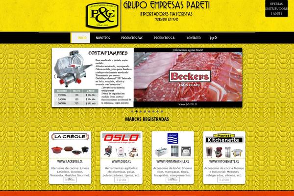 Kit theme site design template sample
