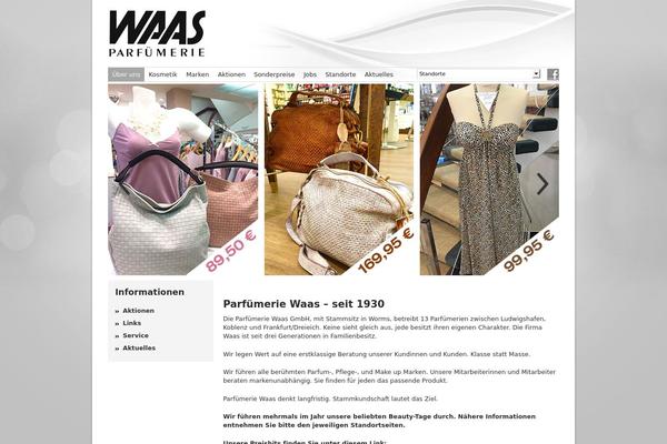 parfuemerie-waas.de site used Theme1164