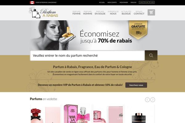 The Retailer theme site design template sample