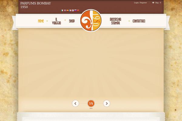 Retro theme site design template sample