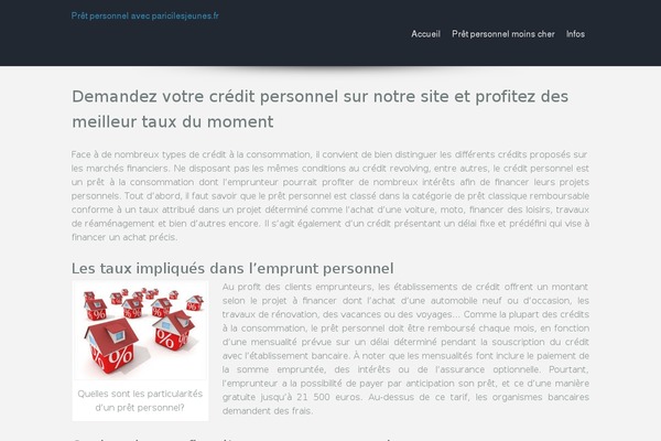 paricilesjeunes.fr site used Education-center