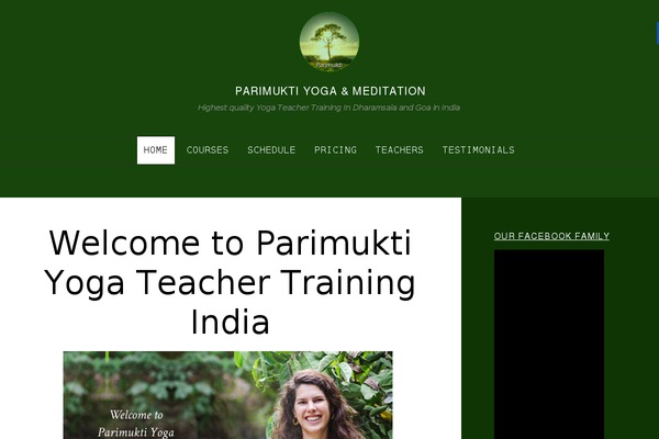 Generatepress_child theme site design template sample