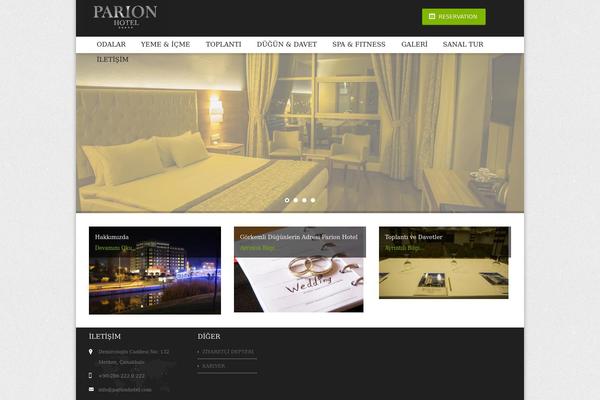 Hotec theme site design template sample