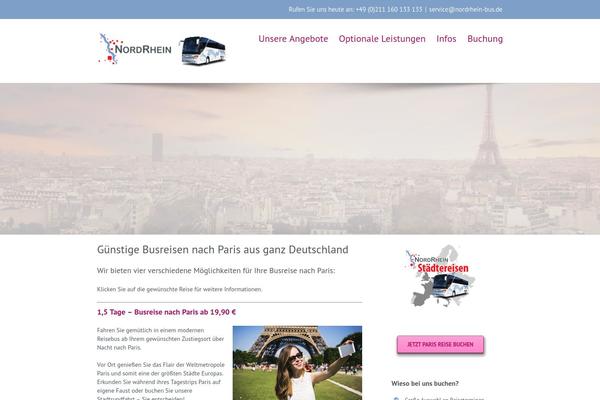 Site using Slide-in plugin
