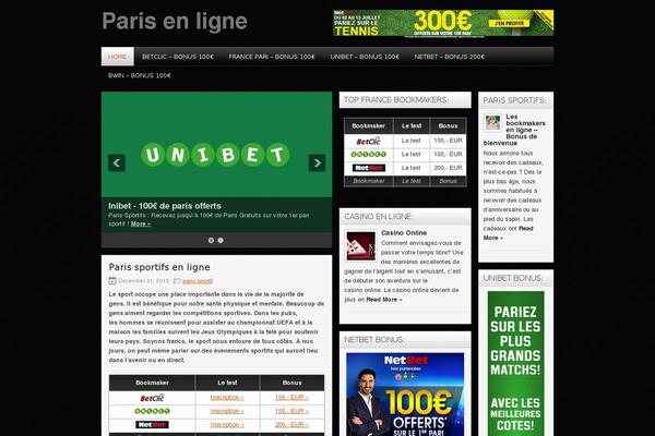 paris-en-ligne.info site used Timepress