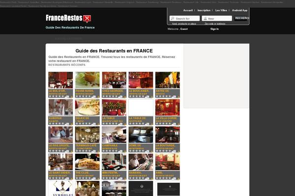 GeoTheme theme site design template sample