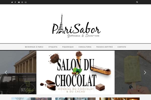 Amory theme site design template sample