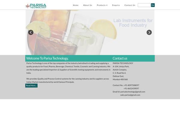 parisatechnology.com site used X_package