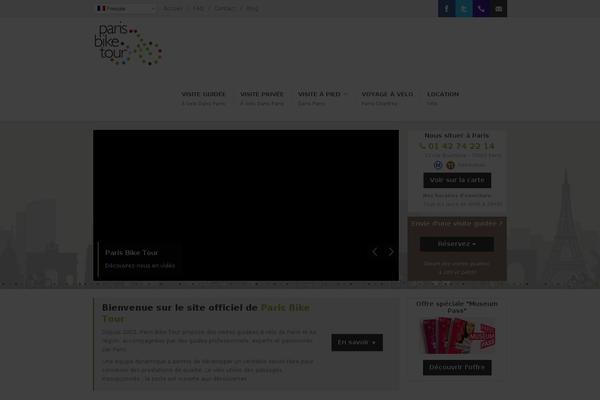 CoWorker theme site design template sample