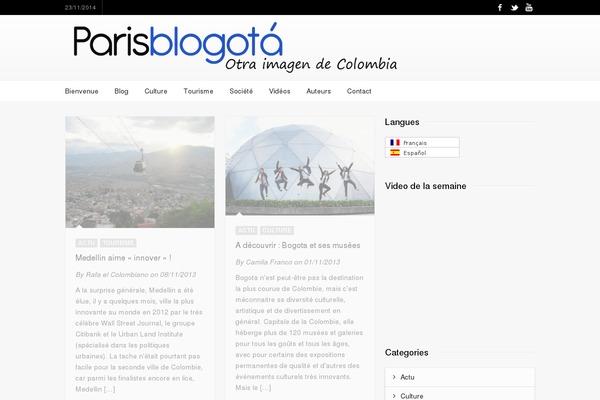 parisblogota.com site used Supreme