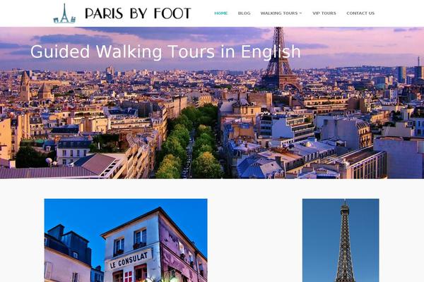 parisbyfoot.com site used GoTravel