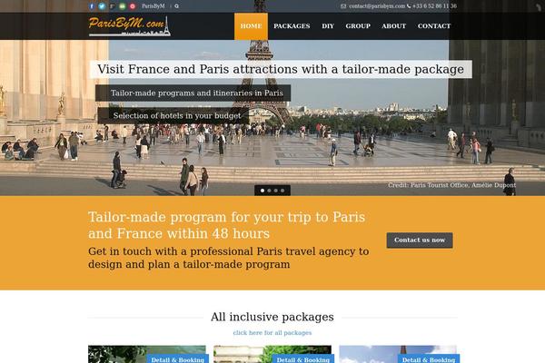 Tour Package V1.02 theme site design template sample
