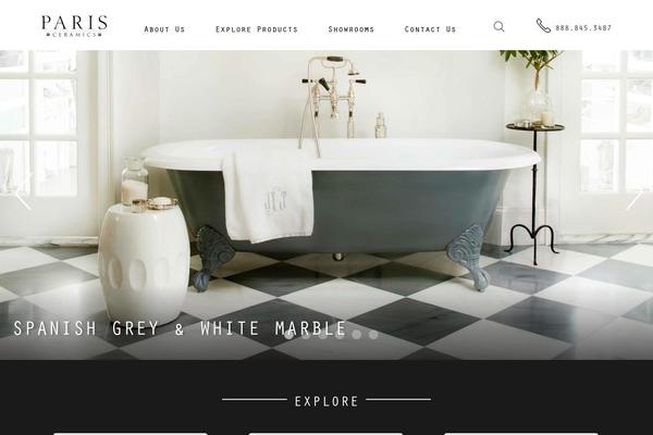 parisceramicsusa.com site used Wpized-light