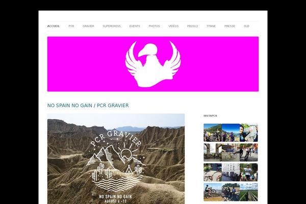 Site using Simple Instagram plugin