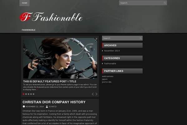 Tmp theme site design template sample