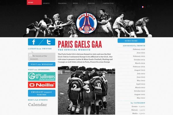 Site using Google Calendar Widget plugin