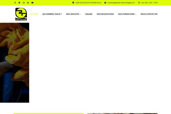 Construct theme site design template sample