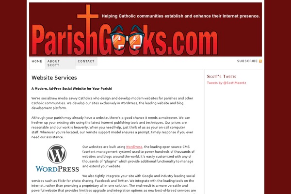 Site using WP Social Blogroll plugin