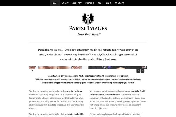 Coraline theme site design template sample