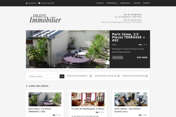 Decondo theme site design template sample