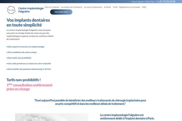 Ava theme site design template sample