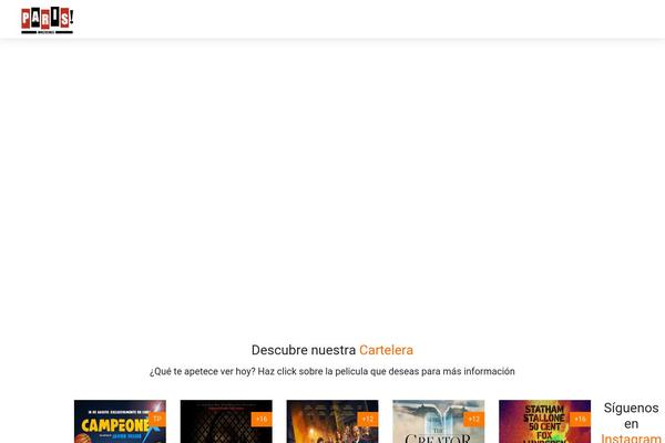 parismulticines.com site used Bowling