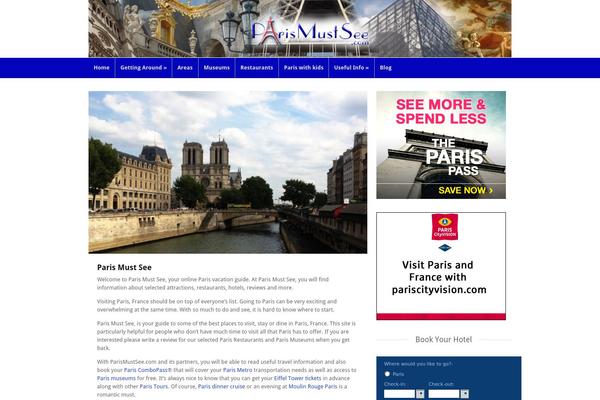 Expedition theme site design template sample