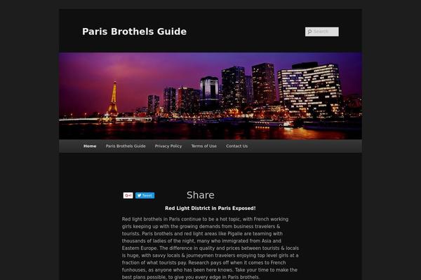 Twenty Eleven theme site design template sample