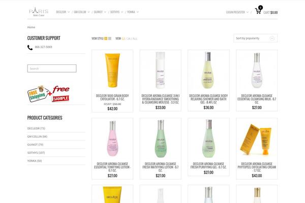 Mindig theme site design template sample