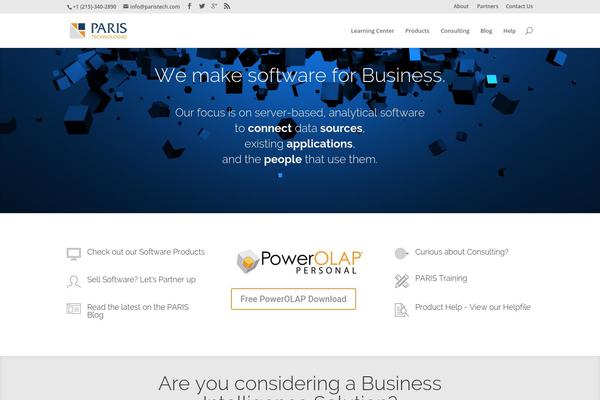 Site using Elegantbuilder plugin